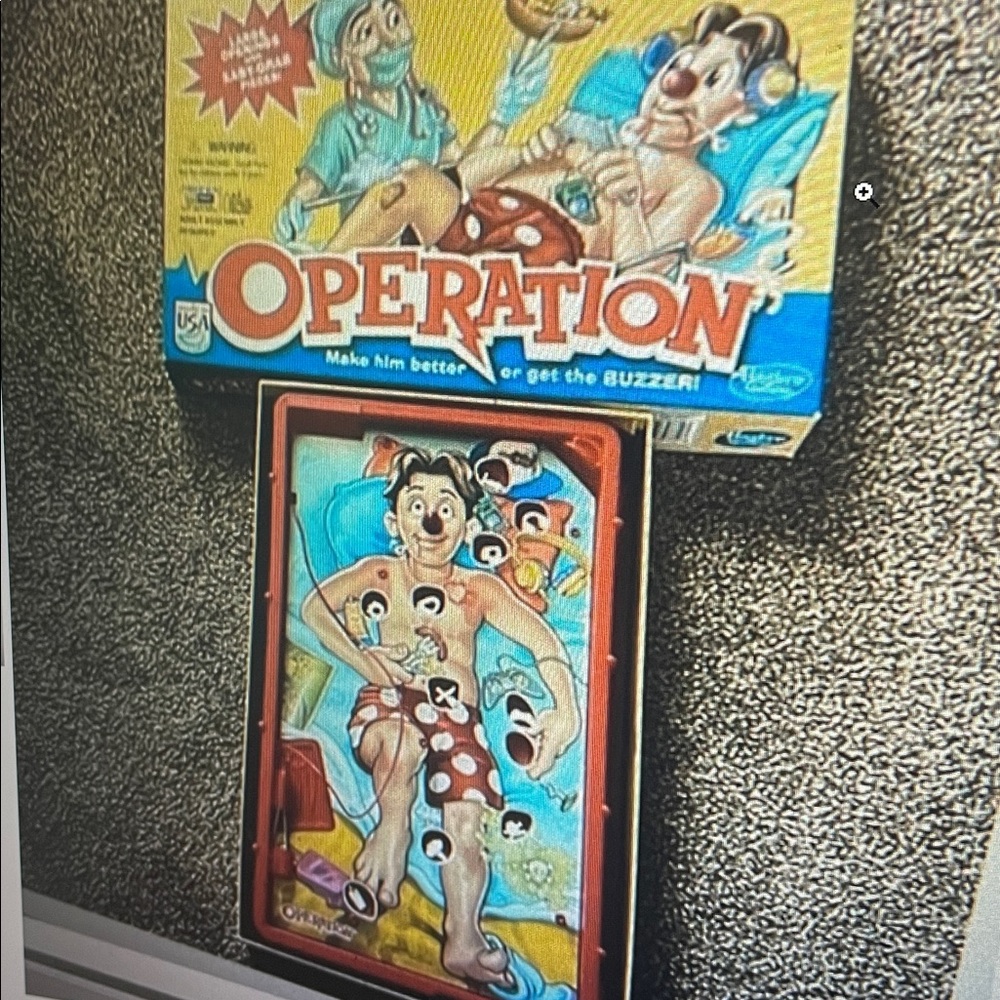 Operation board game by Hasbro